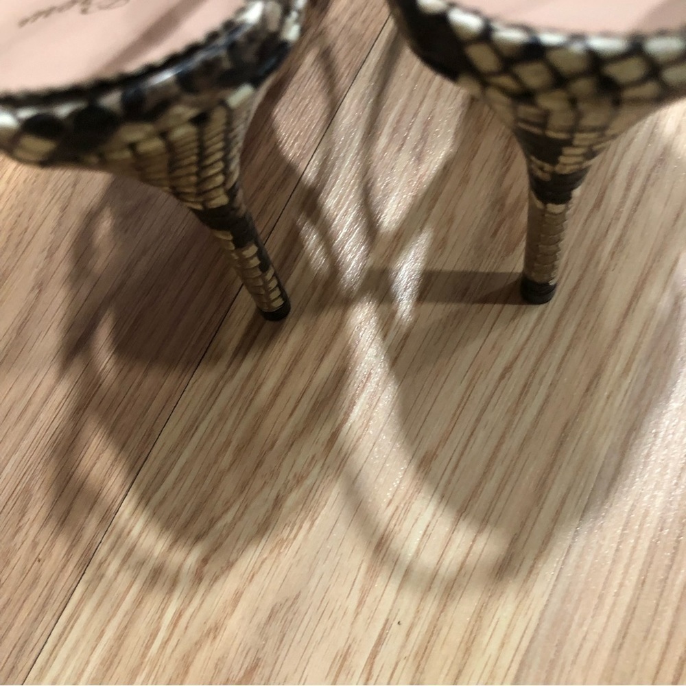 J.Crew Women’s Strappy‎ Elsie pumps in snake-embossed leather - Picture 8 of 9